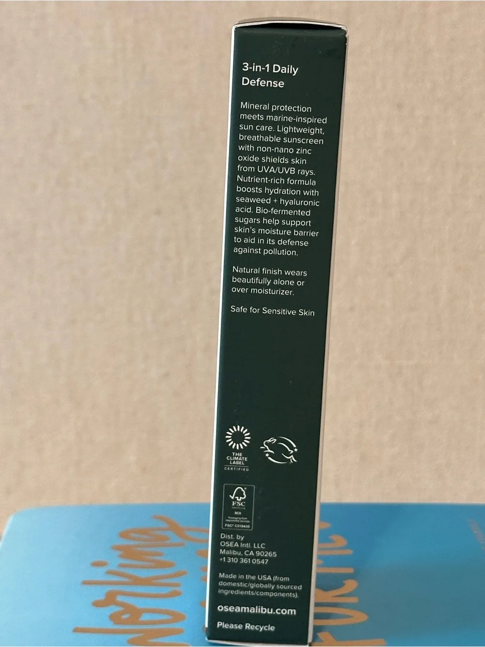 OSea Marine Screen Hydrating Emulsion SPF 50 -